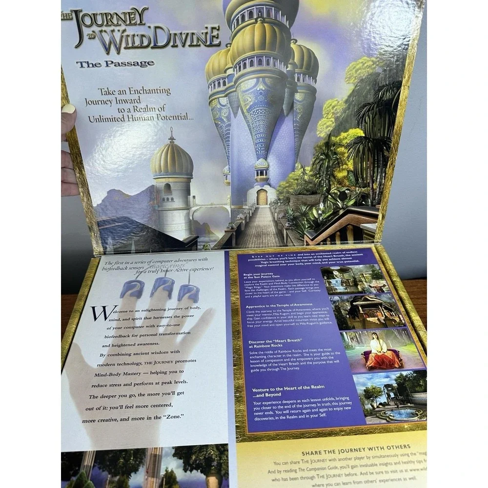 The Journey to Wild Divine The Passage Biofeedback‎ Meditation PC & MAC EUC